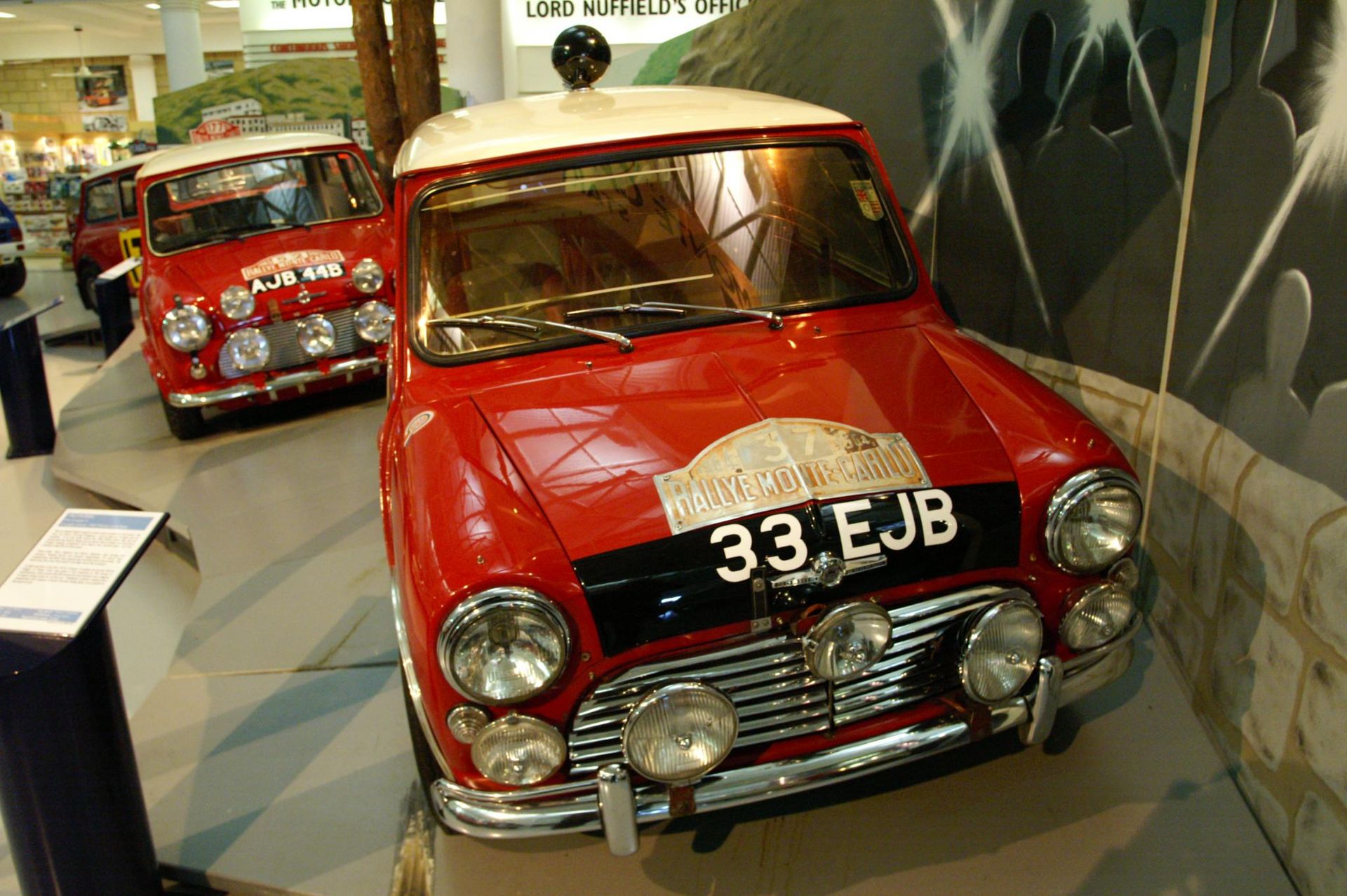 Rally de Montecarlo 1963 Mini cooper S